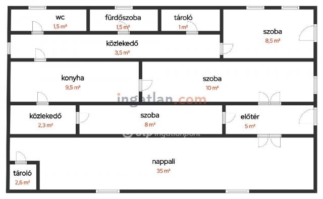 Eladó családi ház, Balassagyarmaton 50 M Ft, 3+1 szobás
