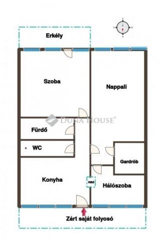 Eladó téglalakás, Mohácson 34.95 M Ft, 3 szobás