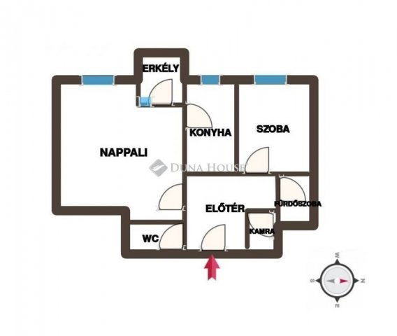 Eladó téglalakás, Budapesten, VI. kerületben 109.9 M Ft