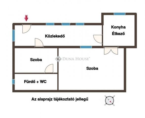 Eladó ikerház, Monoron 38 M Ft, 2 szobás / költözzbe.hu