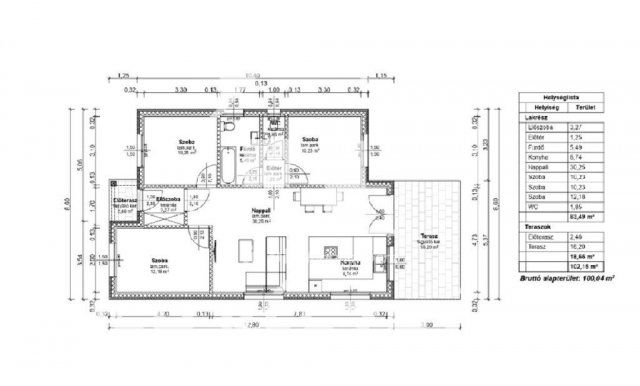 Eladó családi ház, Kápolnásnyéken 74 M Ft, 3 szobás