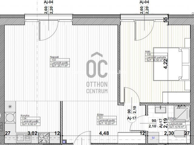 Eladó téglalakás, Kiskunlacházán 67.5 M Ft, 2 szobás