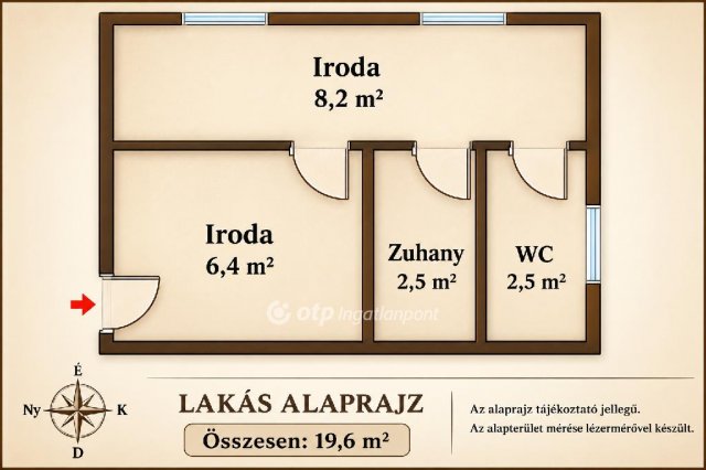 Kiadó iroda, Debrecenben 280 E Ft / hó / költözzbe.hu