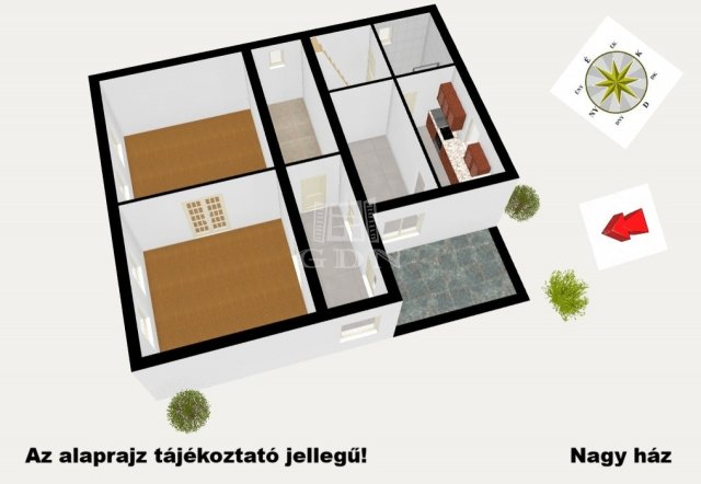 Eladó családi ház, Üllőn 94.9 M Ft, 4 szobás