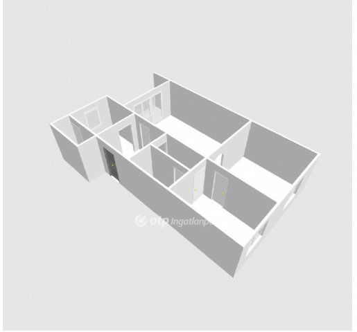 Eladó téglalakás, Gyöngyösön 49.5 M Ft, 2+1 szobás