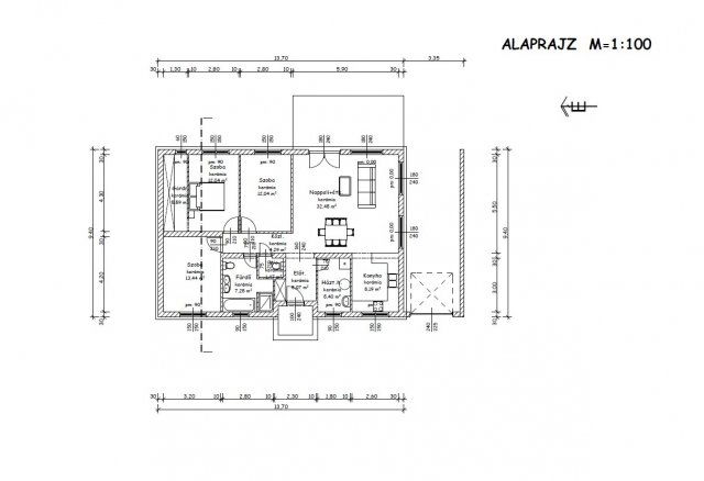 Eladó családi ház, Nyíregyházán 82 M Ft, 4 szobás