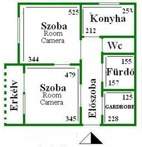Eladó panellakás, Budapesten, IV. kerületben 69.9 M Ft, 2 szobás