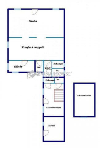 Eladó családi ház, Kisbéren, Deák Ferenc utcában 26 M Ft