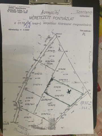 Eladó telek, Szentendrén 20.9 M Ft / költözzbe.hu