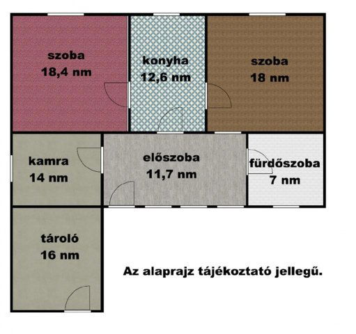 Eladó családi ház, Hunyán 6.5 M Ft, 2 szobás