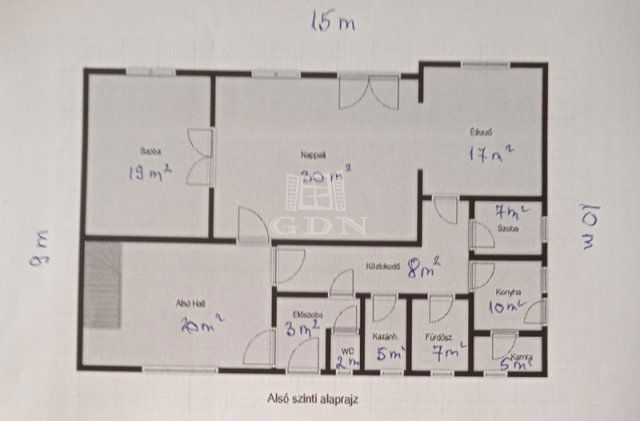 Eladó családi ház, Szegeden 150 M Ft, 7+2 szobás