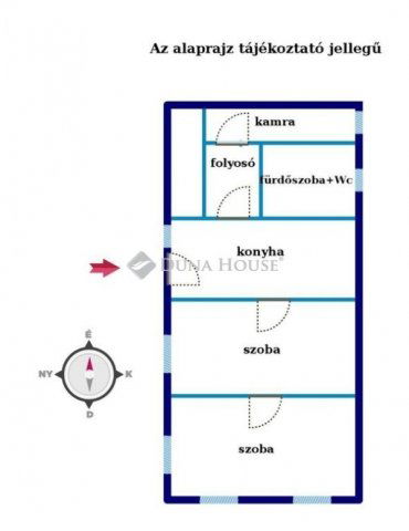 Eladó családi ház, Szigetszentmiklóson 66 M Ft, 2 szobás
