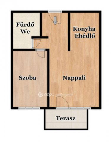 Eladó téglalakás, Debrecenben 67.9 M Ft, 2 szobás