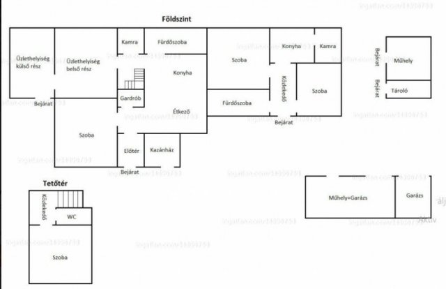 Eladó családi ház, Tiszalökön 33.9 M Ft, 5 szobás