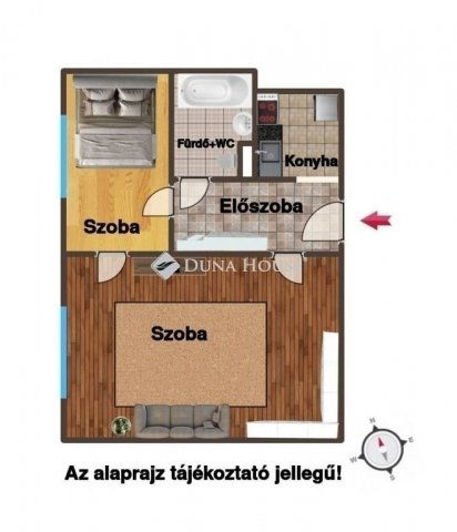 Eladó panellakás, Budapesten, XV. kerületben 49.5 M Ft, 2 szobás