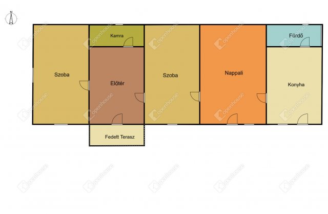 Eladó családi ház, Inkén 12.5 M Ft, 3 szobás
