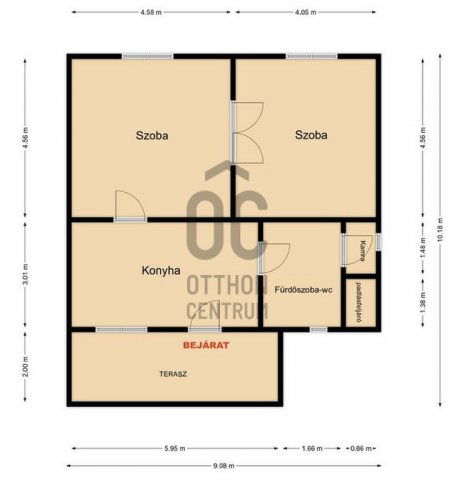 Eladó családi ház, Budapesten, XVIII. kerületben 68.5 M Ft