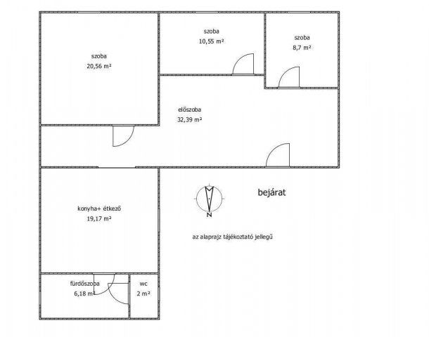 Eladó téglalakás, Nagyharsányon 22.5 M Ft, 3 szobás