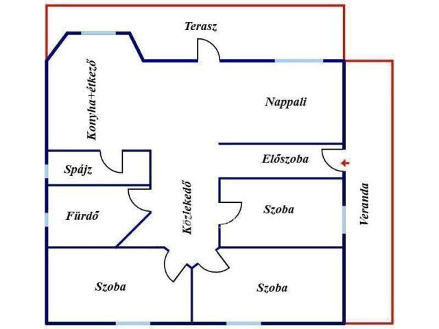 Eladó családi ház, Nyíregyházán 95 M Ft, 5 szobás