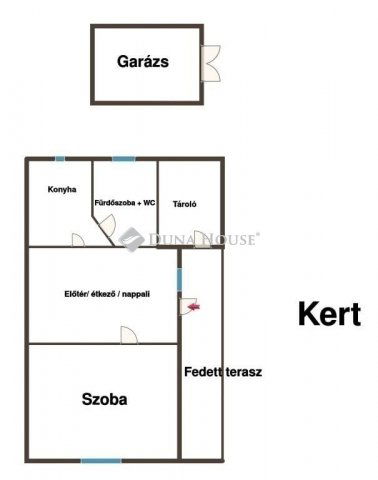 Eladó családi ház, Zsámbokon 37.9 M Ft, 1 szobás