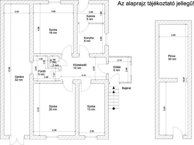 Eladó családi ház, Törökbálinton 129 M Ft, 3 szobás
