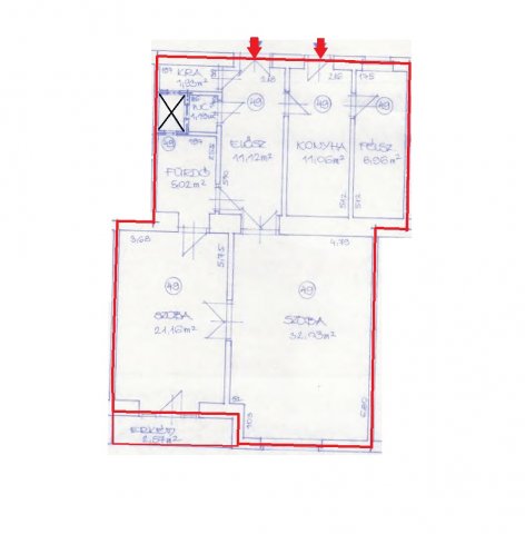 Eladó téglalakás, Budapesten, VIII. kerületben 82.5 M Ft
