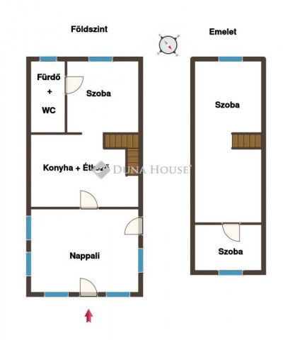 Eladó családi ház, Veresegyházon, Csibaj utcában 44.9 M Ft