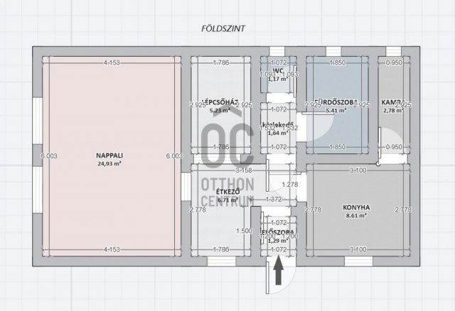 Eladó családi ház, Nagykőrösön 58.9 M Ft, 3 szobás