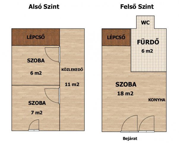Eladó téglalakás, Budapesten, XIII. kerületben 45 M Ft