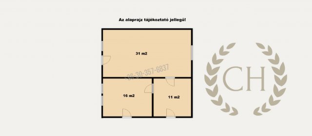 Eladó mezogazdasagi ingatlan, Balástyán 15 M Ft, 2 szobás