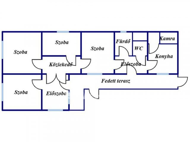 Eladó családi ház, Hosszúhetényen 49 M Ft, 3+1 szobás