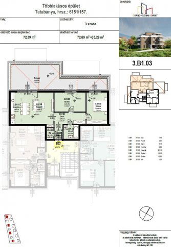 Eladó téglalakás, Tatabányán, Petőfi Sándor utcában