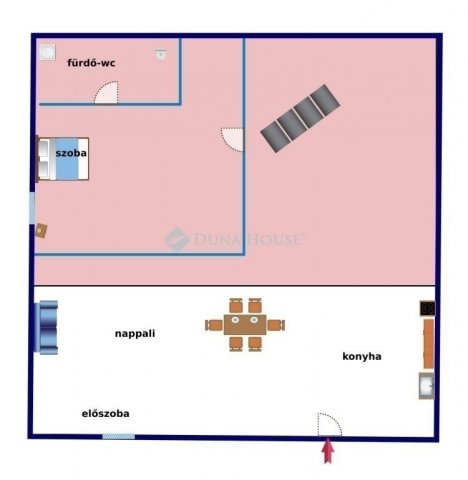 Eladó téglalakás, Budapesten, VIII. kerületben 74.9 M Ft