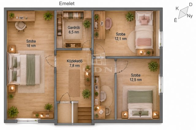 Eladó családi ház, Érden 110 M Ft, 5 szobás