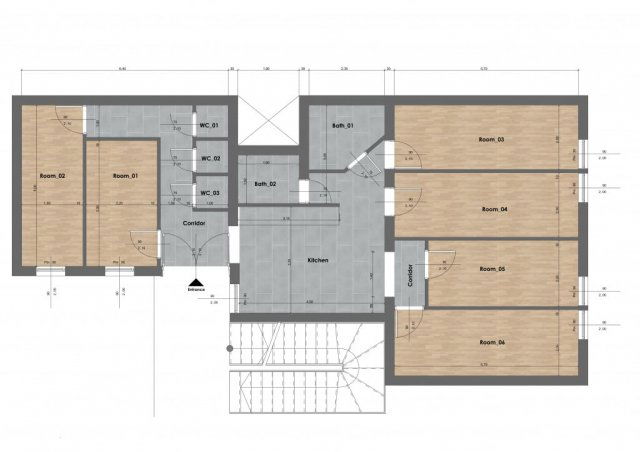 Eladó téglalakás, Budapesten, VIII. kerületben, József utcában