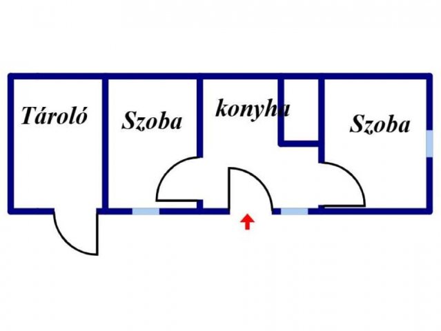 Eladó családi ház, Csőszön 9 M Ft, 2 szobás