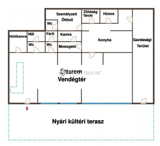 Eladó üzlethelyiség, Kecskeméten 100.5 M Ft