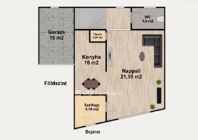 Eladó téglalakás, Győrött 144.9 M Ft, 4 szobás