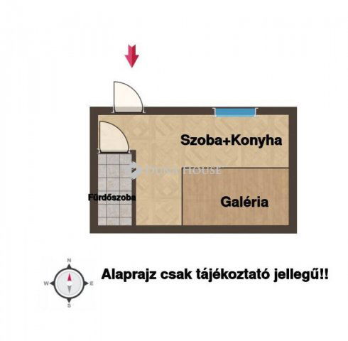 Eladó téglalakás, Budapesten, VI. kerületben 36.9 M Ft, 1 szobás