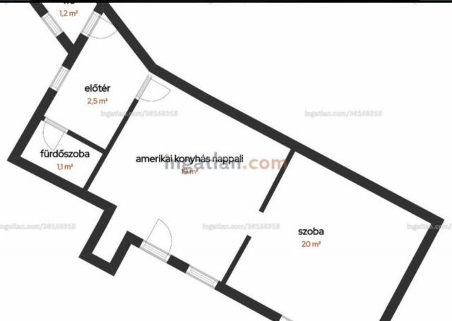 Eladó téglalakás, Budapesten, VIII. kerületben 54.9 M Ft