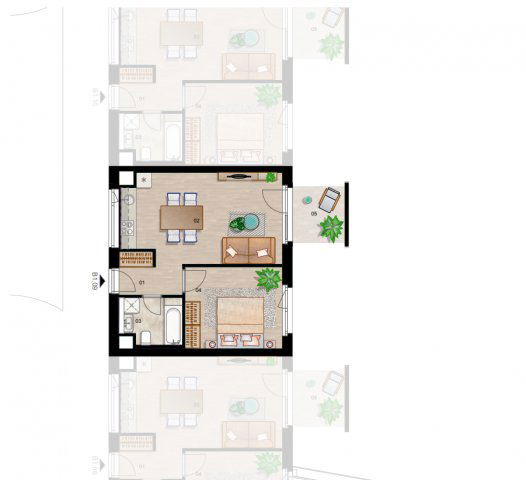 Eladó téglalakás, Budapesten, XVIII. kerületben, Üllői úton