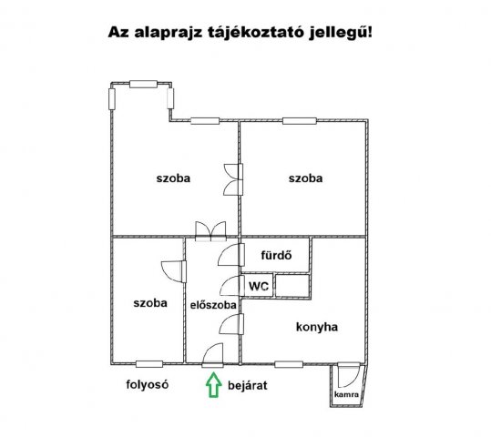 Eladó téglalakás, Budapesten, VII. kerületben 89 M Ft, 3 szobás