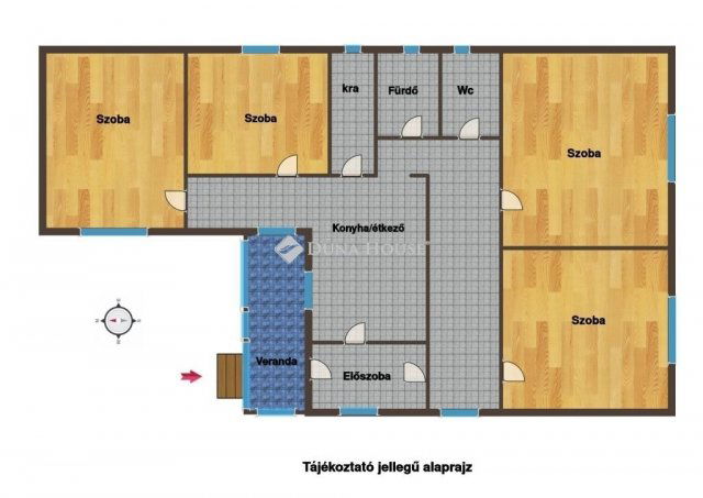 Eladó családi ház, Budapesten, XVII. kerületben 65 M Ft