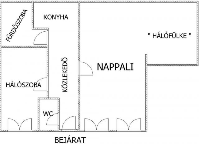 Eladó téglalakás, Egerben 59.85 M Ft, 2 szobás