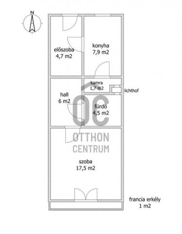 Eladó téglalakás, Budapesten, XIV. kerületben 61 M Ft, 2 szobás