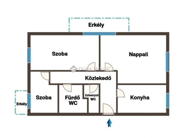 Eladó téglalakás, Budapesten, XVII. kerületben 92 M Ft, 3 szobás