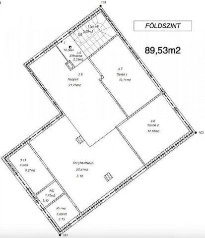 Eladó családi ház, Debrecenben 119.9 M Ft, 5 szobás