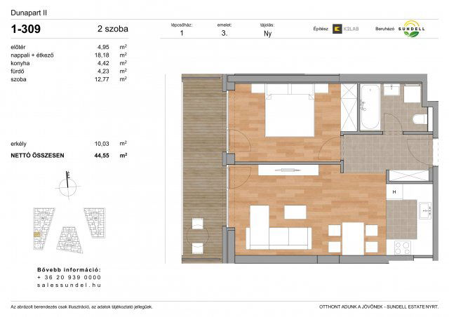 Eladó téglalakás, Budapesten, XI. kerületben 84.5 M Ft, 2 szobás