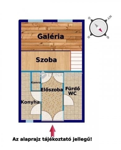 Eladó téglalakás, Budapesten, VI. kerületben 84.9 M Ft, 1 szobás