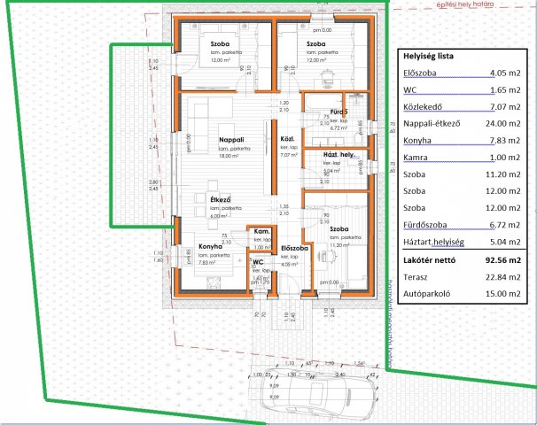 Eladó családi ház, Harkán 114 M Ft, 4 szobás